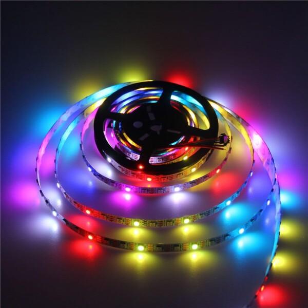 ALITOVE WS2812B LEDテープライト 5050 RGB SMD ドリームフルカラー 夢...