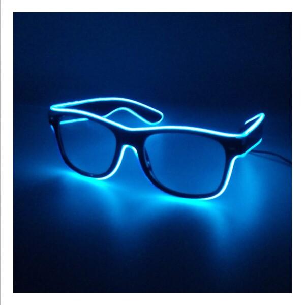 (APOSITV) 光る メガネ サングラス LED 単三電池付き ハロウィン 仮装 装飾 おもちゃ...