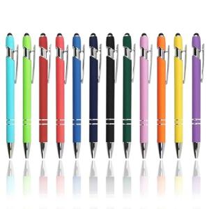 LIANHATA 6本セット タッチペン ボールペン付き 2 in 1 多機能