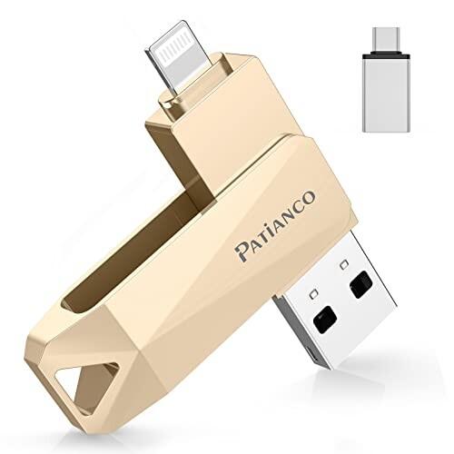 PatiancoiPhone用 USBメモリ 512GB 3in1 データ移行 usb lightn...