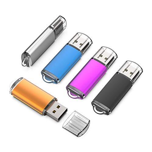 KEXIN USBメモリ・フラッシュドライブ 32GB 5個セット USB 2.0 USBメモリース...