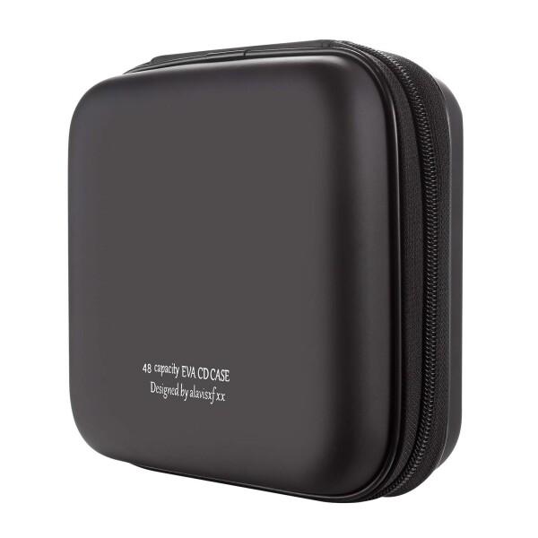 LIOVODE 48枚収納 CDケースポータブルEVA blu-ray ディスク収納ケース 大容量 ...