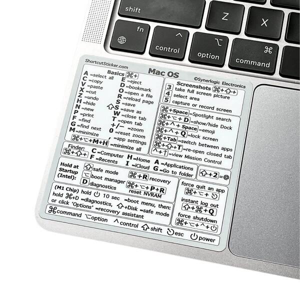 SYNERLOGIC (M/Intel) Mac OS Keyboard Shortcut No-r...