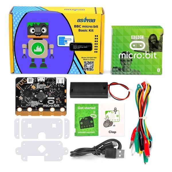 OSOYOO BBC micro:bit(マイクロビット) 初心者向け プログラム・STEM学習 基...