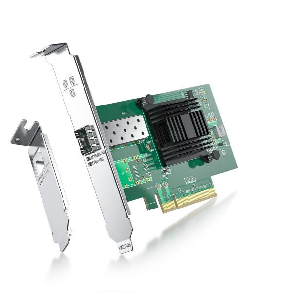 ipolex 10Gネットワークカード Intel X520-DA1/X520-SR1 82599E...