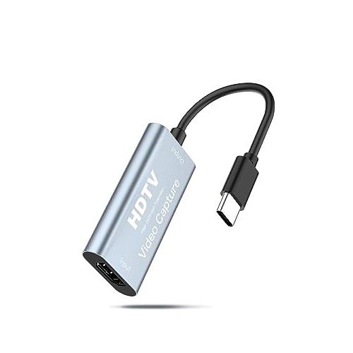 Newluck USB-C &amp; HDMI 変換アダプタ キャプチャーボード Type-c HDMI ...