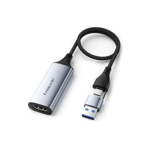 HDMI キャプチャーボード switch対応 1080P/60fps USB Typec 2 in...