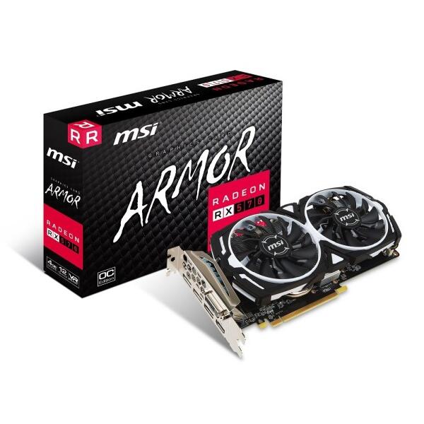 MSI Radeon RX 570 ARMOR 4G OC グラフィックスボード VD6330