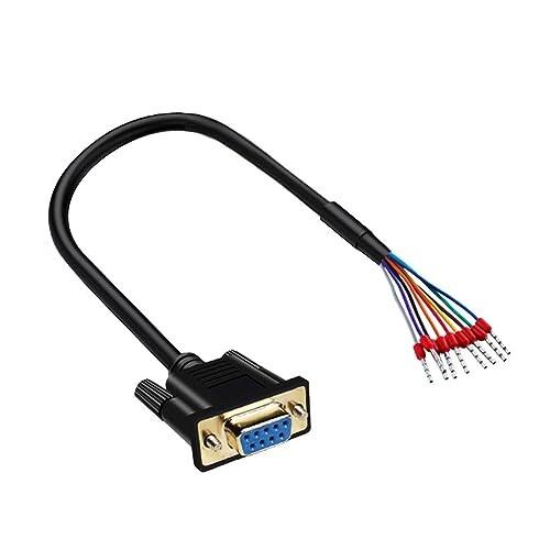 PENGLIN DB9 メス RS232 D-SUB 9ピン シリアル延長ケーブル 1.5m 24A...