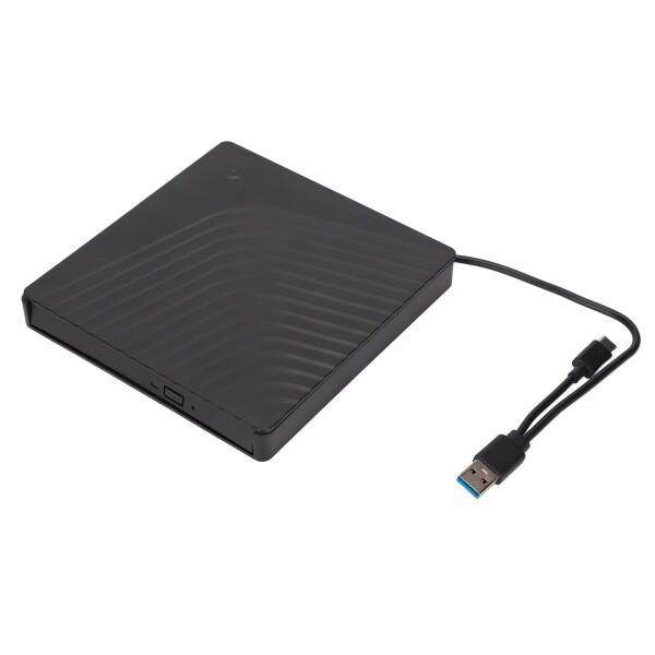 Yctze 外付け DVD ドライブ ボックス USB3.0/USB2.0 5Gbps 転送 Win...