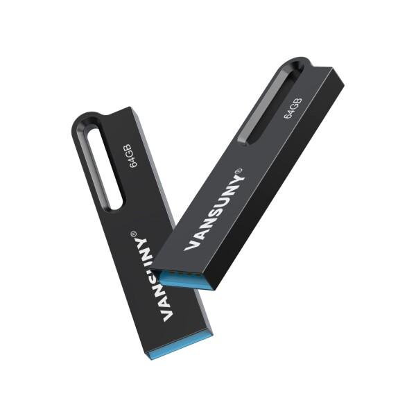 Vansuny USBメモリ 64GB 2個セット USB3.2(Gen1)/3.1(Gen 1)/...