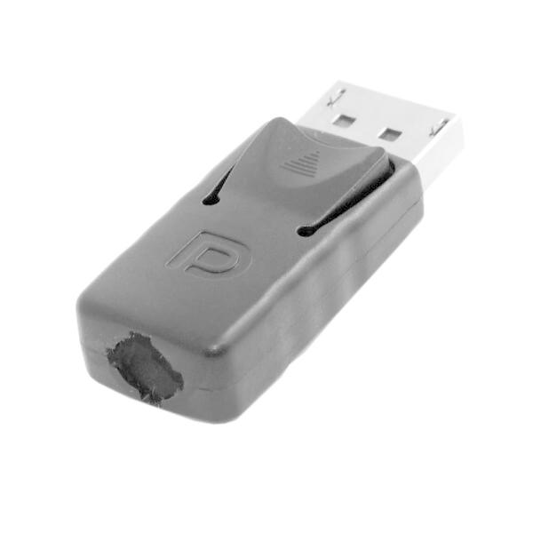 NFHK バーチャルディスプレイアダプター DP Displayport ダミープラグ ヘッドレスゴ...