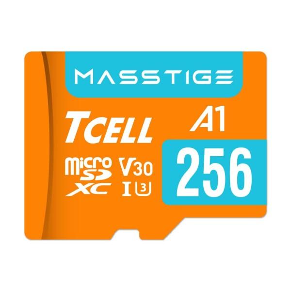 TCELL MASSTIGE 256GB 台湾製 microSDXC メモリカード アダプター付き ...