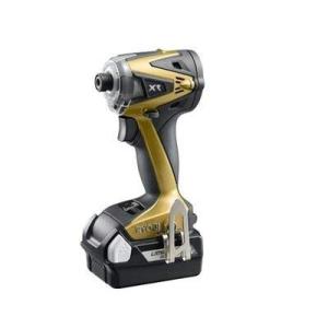 RYOBI リョービ インパクトドライバー BID-10XR 18V 6.0Ah (ゴールドメタリッ...