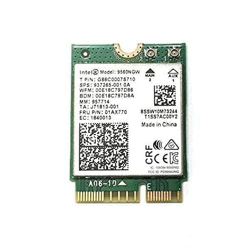 Intel AC 9560 CNVio PC WiFi Adapter | Dual-Band Wi...