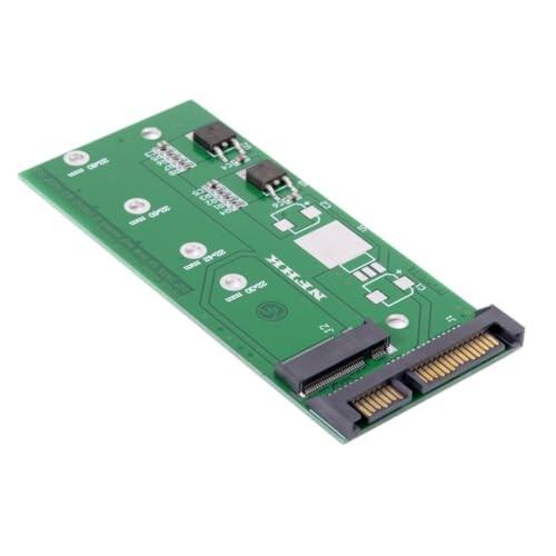 Cablecc M.2 NGFF PCI-E 2レーン SSD - 7mm 2.5 SATA 22ピ...