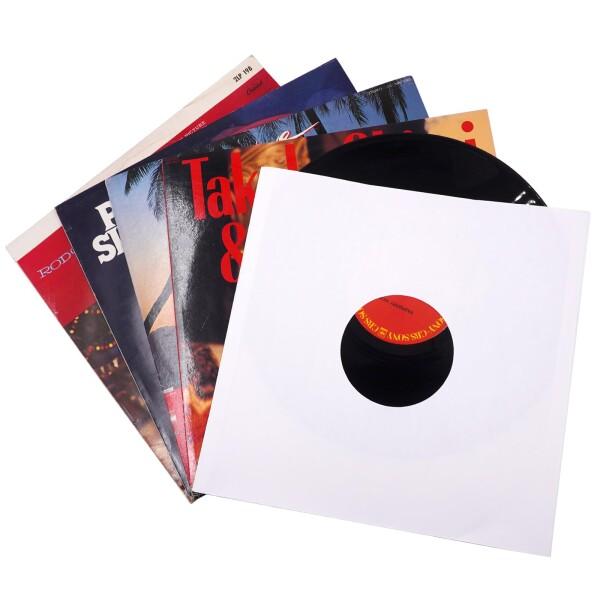 12インチ レコードケース LP用 重量級の紙製保護袋 静電気防止ジャケットインナースリーブ ホー