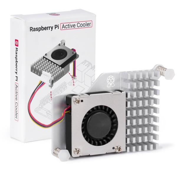 Raspberry Pi 5 アクティブクーラー アルミニウムヒートシンク Official Act...