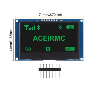 ACEIRMC 2.4インチ 128x64 O...の詳細画像4