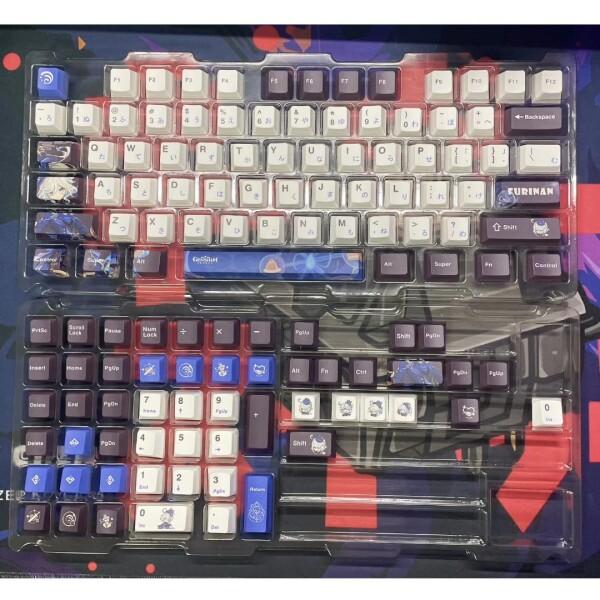 げんしん 原神 周辺 日本語配列 シリーズ メカニカルキーキャップ フリーナ 胡桃 ニィロウ 放浪