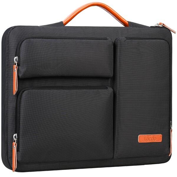 Lacdo 360° 保護 ラップトップスリーブケース 対応機種 MacBook Air/Pro、1...