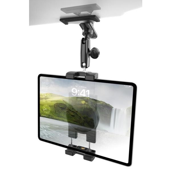 Wukanleng 車のサンバイザーに設置する車載携帯電話ホルダー タブレットホルダー 1/4ネジ付...