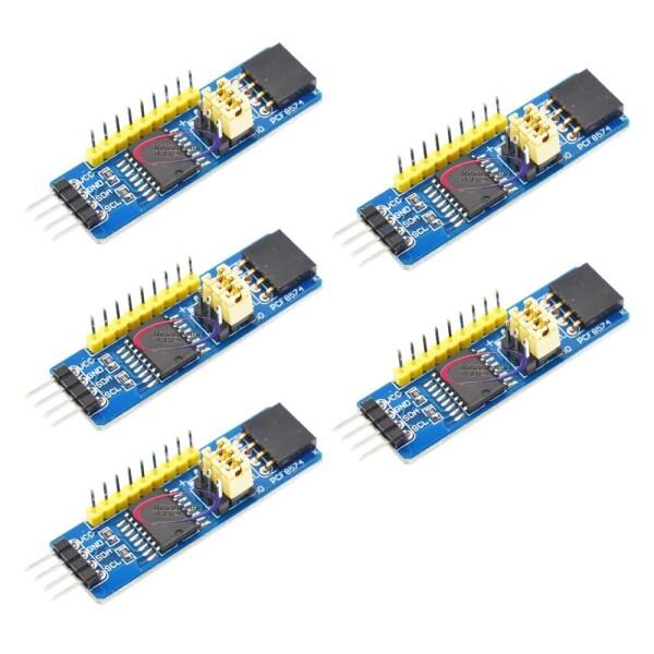 5Pcs PCF8574 IO Expansion Board I/O Expander I2C B...