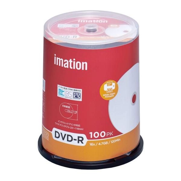 imation（イメーション） 1回録画用 CPRM対応 DVD-R 120分 IM032 (片面1...