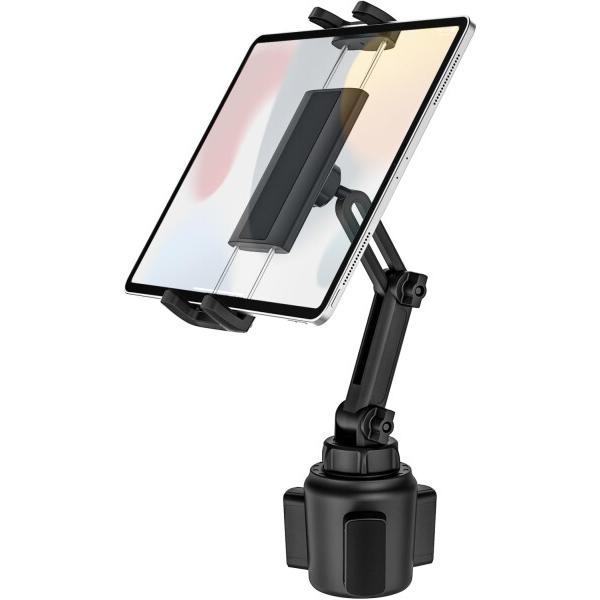 Dosvsi 車載ホルダー カップ タブレットホルダー タブレットスタンド ドリンク用 車 iPad...