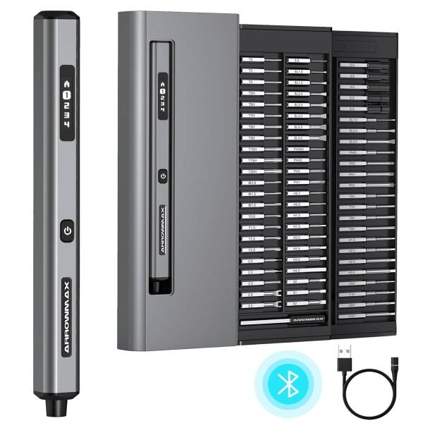 ARROWMAX 電動ドライバー - 32 ビット マイクロプロセッサと HD OLED ディスプレ...