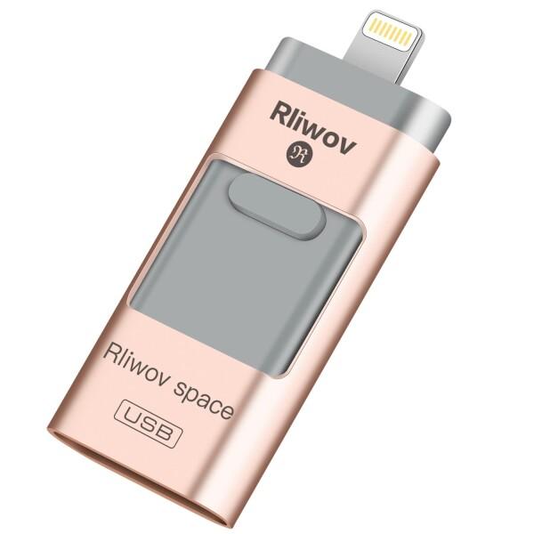 USBメモリ 64GB 大容量 2in1 USB 3.0高速 メモリスティック iPhone/iPa...