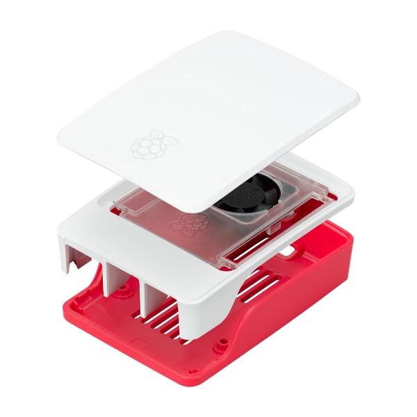 Yahboom ABSシェル Raspberry Pi 5 PWMファン付き、ラジエータはRaspb...