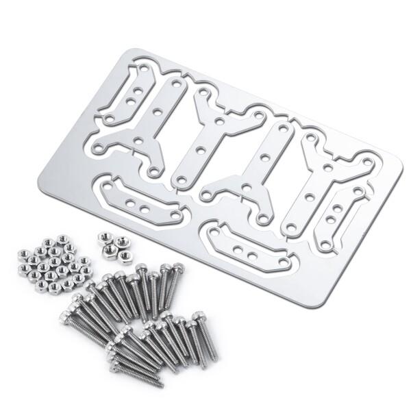 TRZX 1/14 タミヤ トラクター トレーラー トラック RC 車用金属サイド ドア ヒンジ カ...