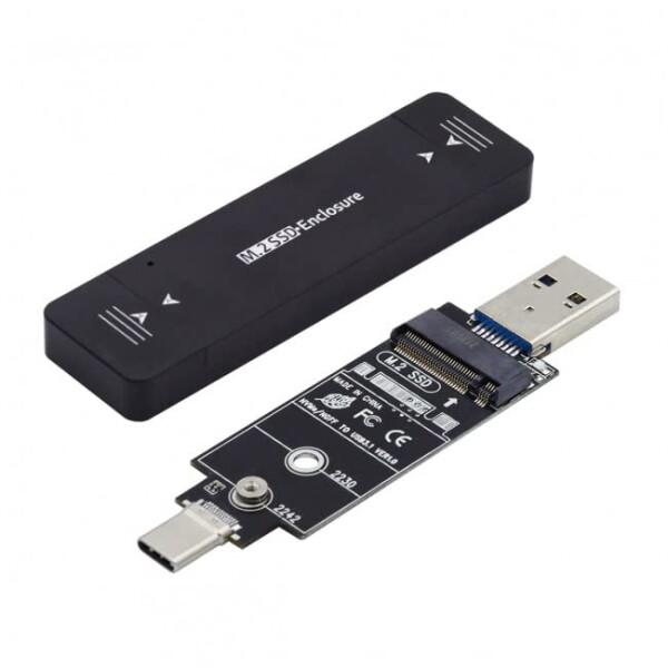 xiwai Type-C USB 3.0 to Combo NVME M-Key M.2 NGFF ...