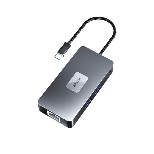 XikeStor ドッキングステーション usb-c ハブ HDMI type-c 7-in-1 2...