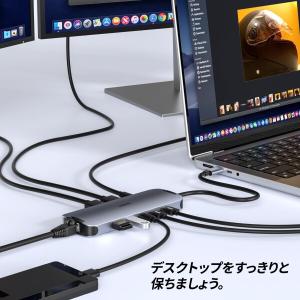 USB-C ハブ (10-in-1) デュアル...の詳細画像5