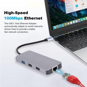 XuanGui USB Cハブイーサネット 8...の詳細画像2