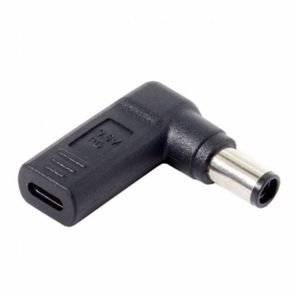 CY アダプター USB 3.1 Type C USB-C 入力から DC 7.4 * 5.0mm ...