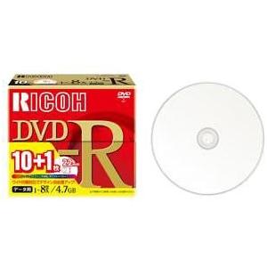DVD-R 8倍速データ用ワイドプリンタブル11枚5mmP