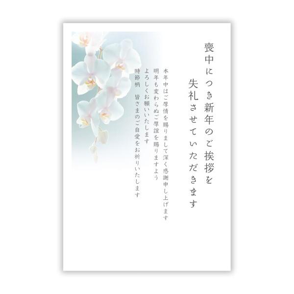 喪中はがき 10枚私製はがき インクジェット対応パピレイMOP-205