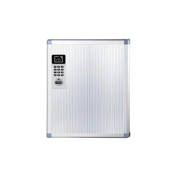 AOVOCO キーボックス 壁掛け 暗証番号/センサー テンキー 電池式 非常解錠キー付き keyb...