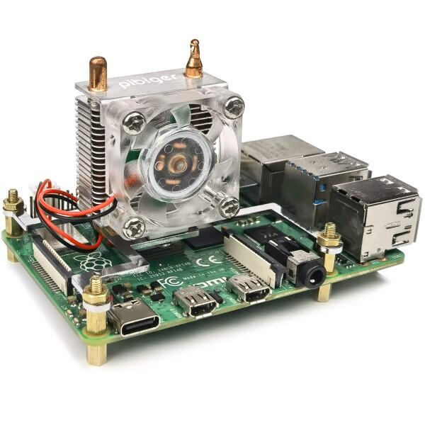 Pibiger Raspberry Pi 4 Cooling Fan Ice Tower Coole...