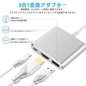 USB Type C HDMIアダプター Ty...の詳細画像1