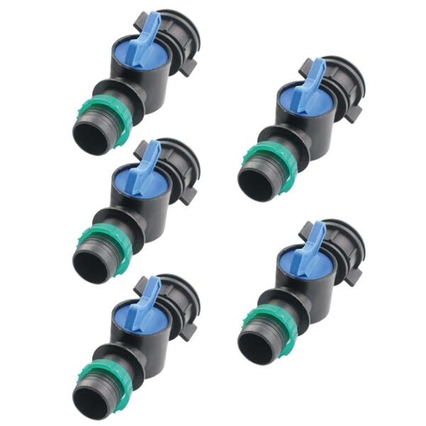 MORYTRADE スタートコネクター 潅水チューブ 接続ジョイント 潅水ホース コック 25mm ...