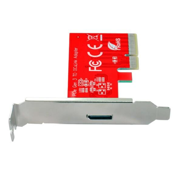 CY カード PCI-E 3.0 Express 4.0 x4 から Oculink 外部 SFF-...