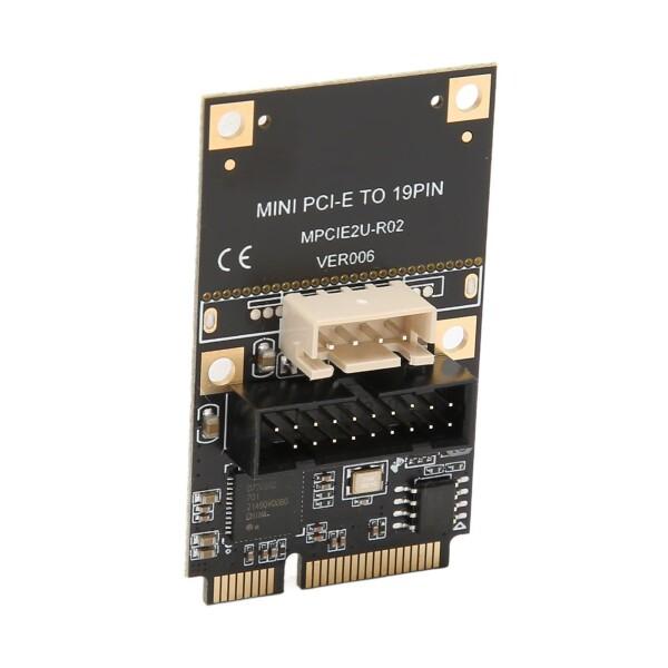 Mini PCIE - USB3.2 フロント拡張カード、5Gbps USB ホットスワップ、安定し...