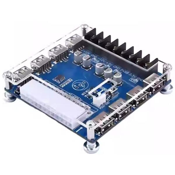 waves ATX 電源取り出し モジュール USB 5V/2A 8 出力 アクリルケース付き 電源...