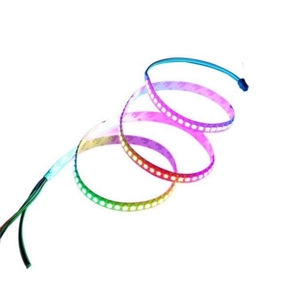 ALITOVE LEDテープライト WS2812Bアドレス可能 5050RGB SMD1m 144L...