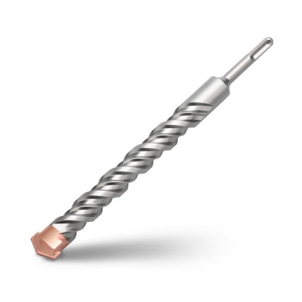 ムオズロップコンクリート用ドリルビット全長280mm(SDS プラスシャンク)ハード合金ドリルヘッド