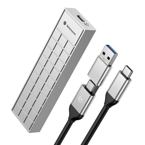 Yottamaster M.2 SSD 外付けケース SATA NGFF対応 M.2 SSD ケース...